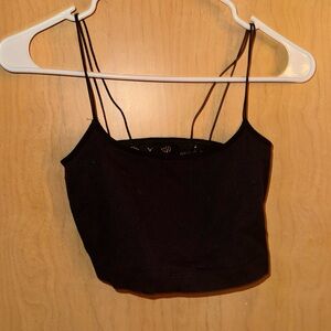 Cropped Cami | Lace Back